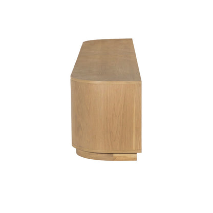 Tv-meubel Novero | Naturel Eiken fineer | Staand