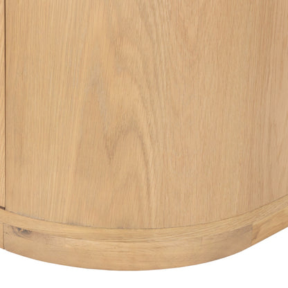 Tv-meubel Novero | Naturel Eiken fineer | Staand