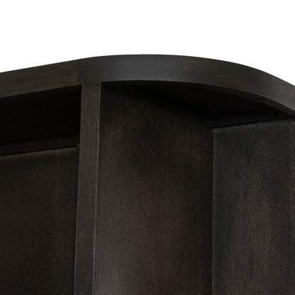 Boekenkast Novero | Bruin Eiken fineer