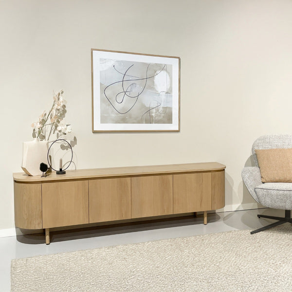 Tv-meubel Tobago | Naturel Eiken fineer