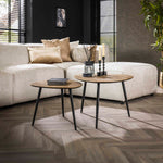 Salontafel Olivia | Set Van 2 | Metallic