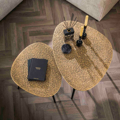 Salontafel Olivia | Set Van 2 | Metallic