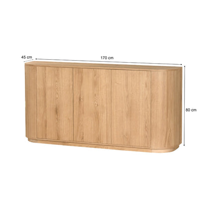 Dressoir Novero | Eiken fineer