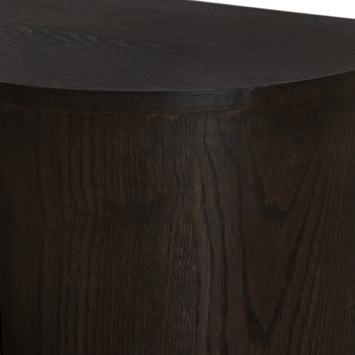 Tv-meubel Novero | Bruin Eiken fineer | zwevend — Detail