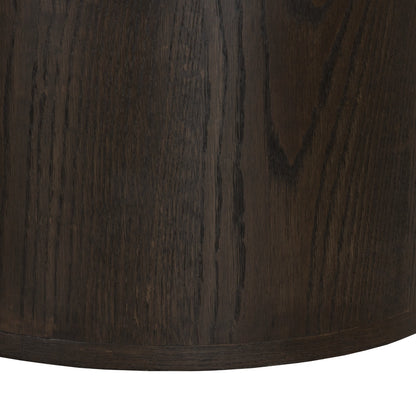 Tv-meubel Novero | Bruin Eiken fineer | zwevend — Detail