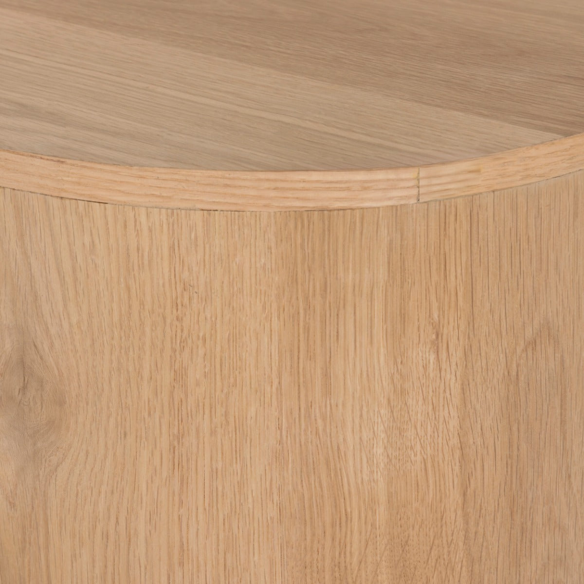 Tv-meubel Novero | Naturel Eiken fineer | Zwevend
