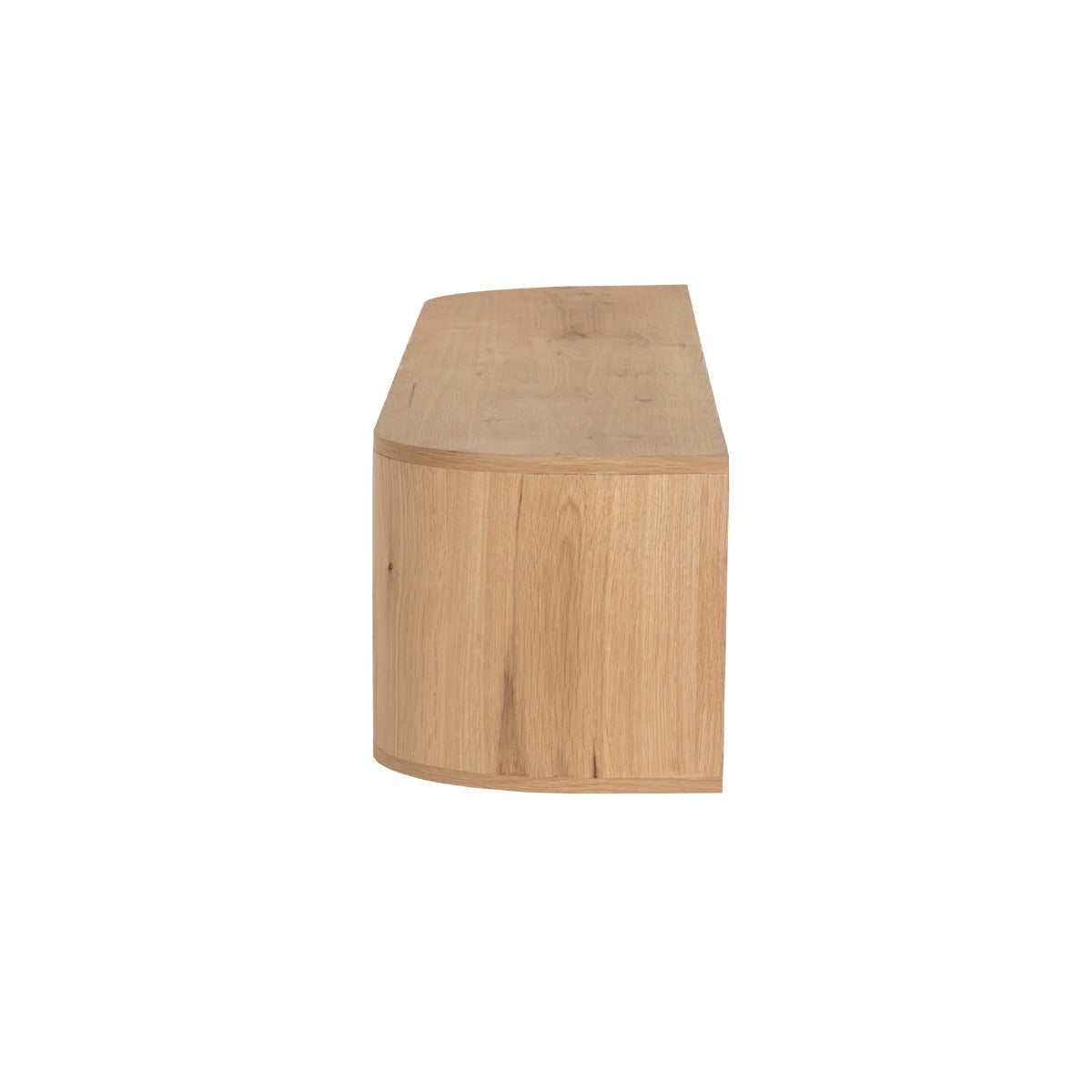 Tv-meubel Novero | Naturel Eiken fineer | Zwevend