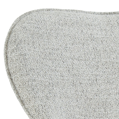 Fauteuil Sven beige stof, detail van het materiaal