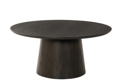 Salontafel Novero Rond | 80 cm | Espresso