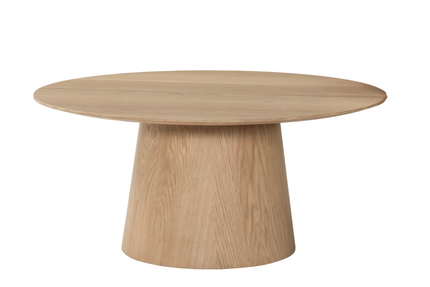 Salontafel Novero ( Rond )| 80 cm | Naturel Eiken fineer