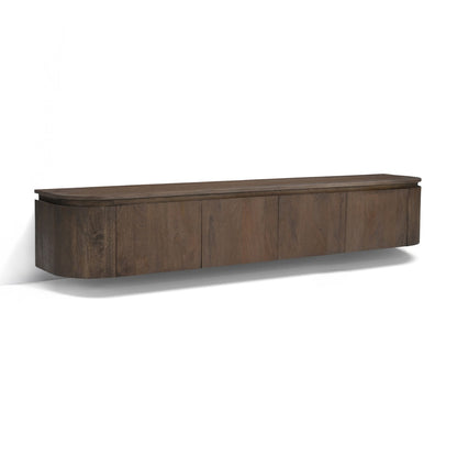 TV-Meubel Elvano | Zwevend | Bruin