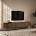 TV-Meubel Elvano | Zwevend | Bruin