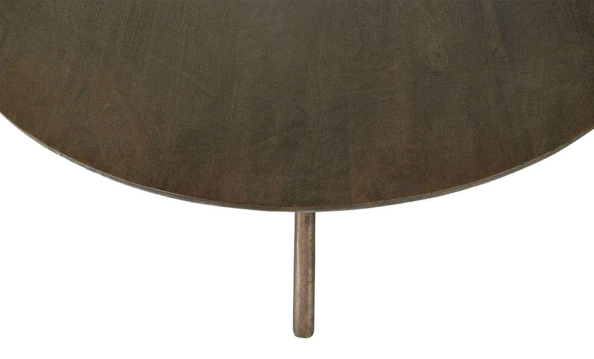 Eettafel Brix Rond | Bruin Mangohout