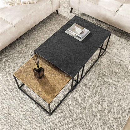 Salontafel Metallic | Grijs Metaal