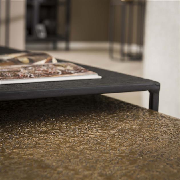 Salontafel Metallic | Grijs Metaal