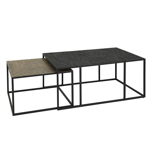 Salontafel Metallic | Grijs Metaal
