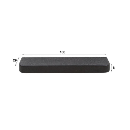 Wandplank 100cm | Metallic