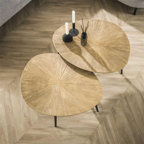 Salontafel Noa | Goud Metaal