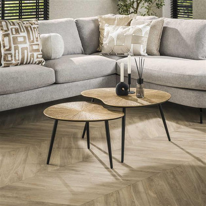 Salontafel Noa | Goud Metaal