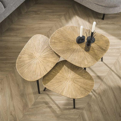 Salontafel Noa | Goud Metaal