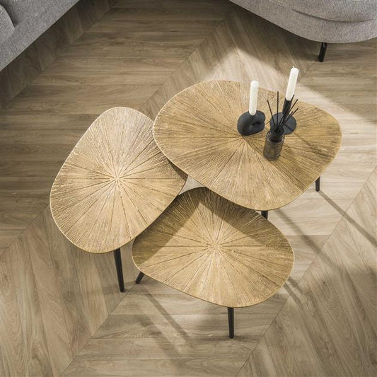 Salontafel Noa | Goud Metaal