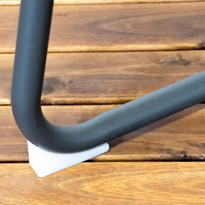 Bijzettafel Jennifer | Antraciet Aluminium