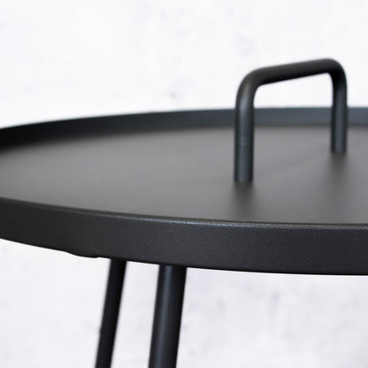 Bijzettafel Jennifer | Antraciet Aluminium