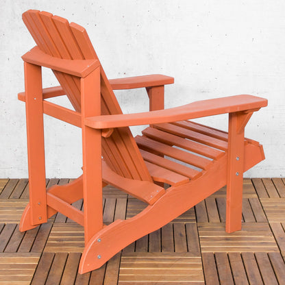 Loungestoel Adirondack | Oranje Dennenhout