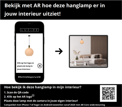 Hanglamp Julius | Ø | E27 | Opaal