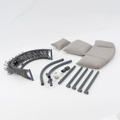 Schommelstoel Lisa | Antraciet