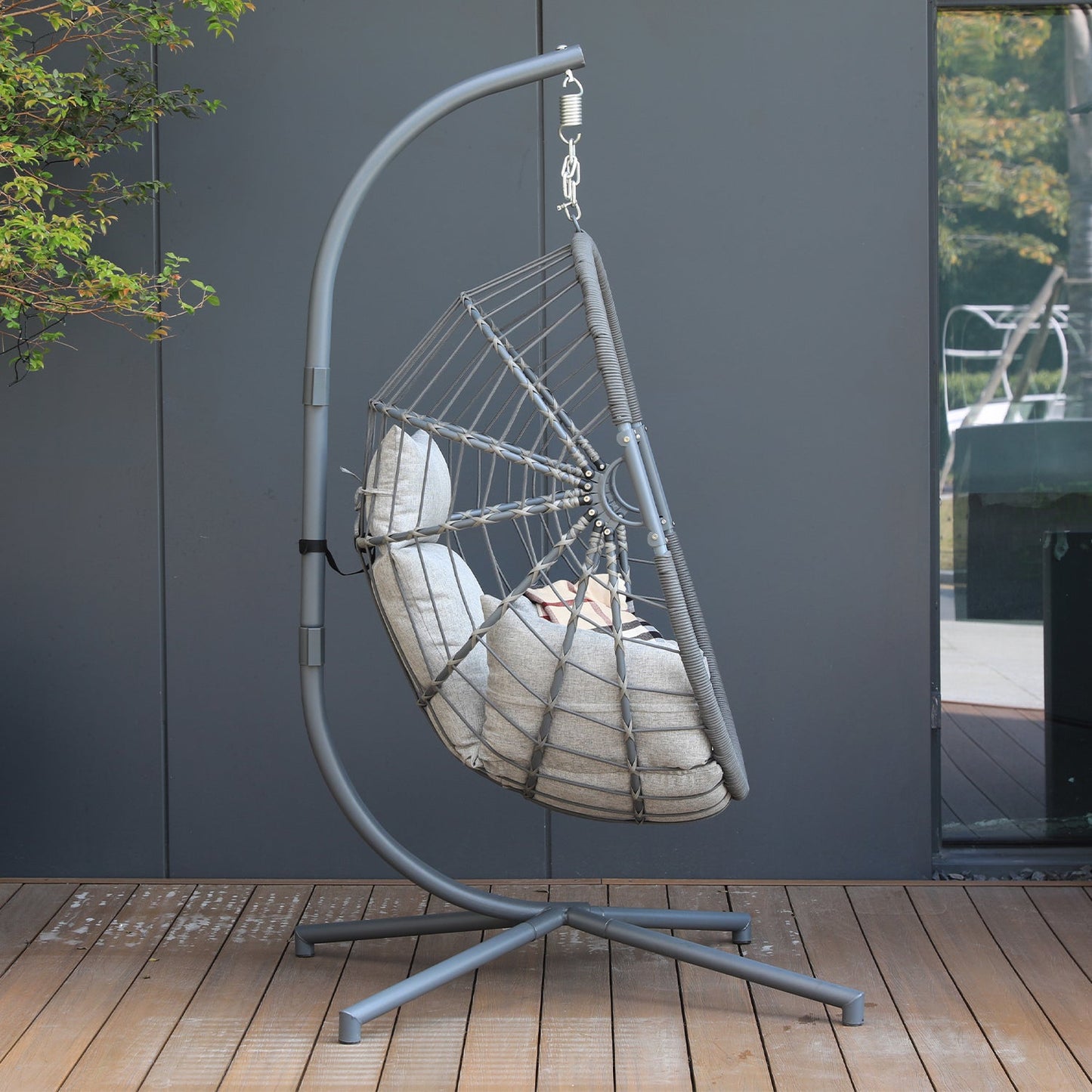 Schommelstoel Lisa | Antraciet