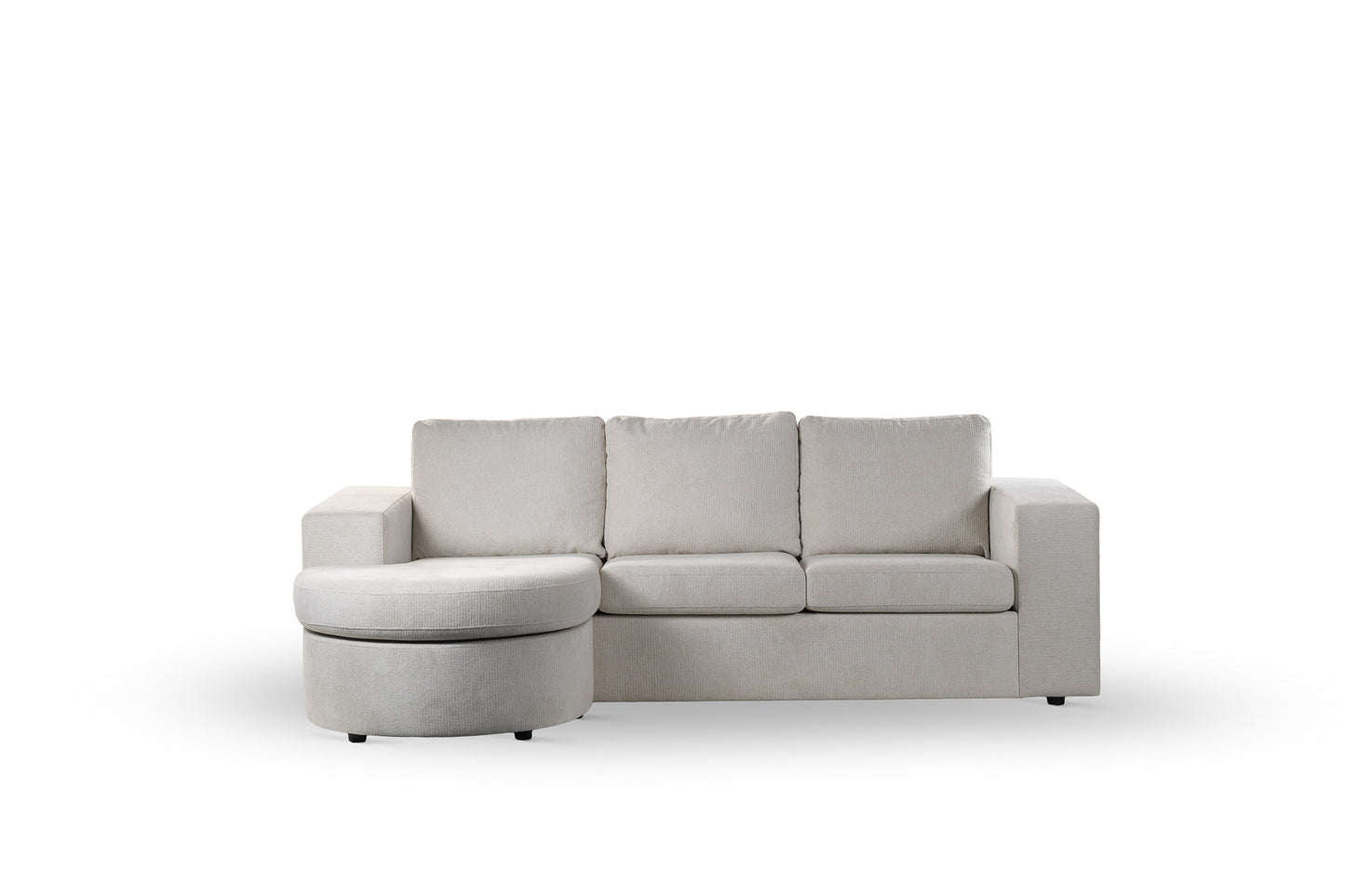 Hoekbank Ivette | Beige Lord | Longchair L+R