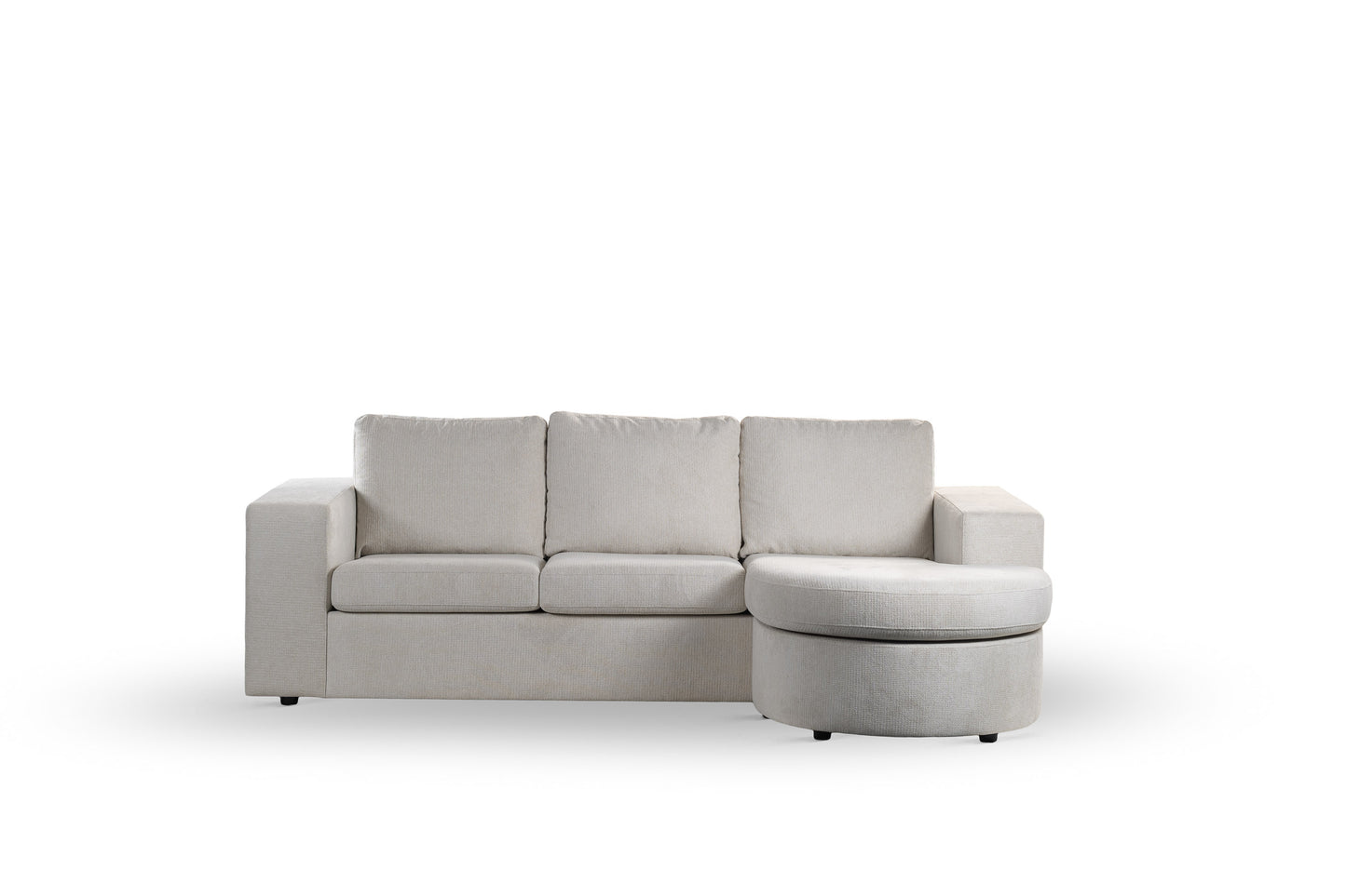 Hoekbank Ivette | Beige Lord | Longchair L+R