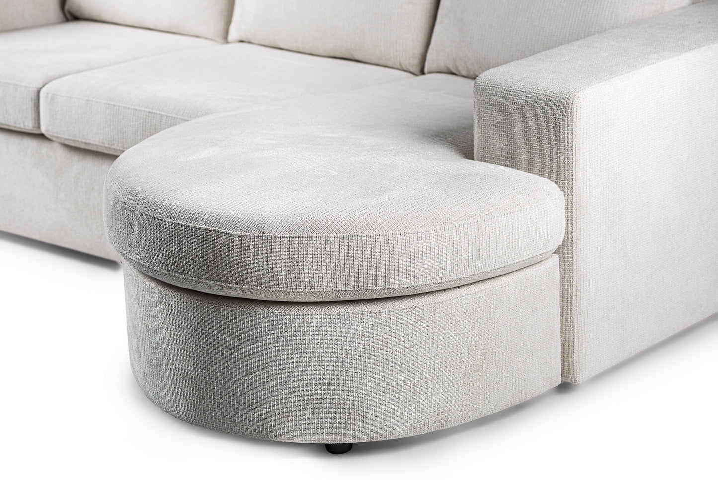 Hoekbank Ivette | Beige Lord | Longchair L+R