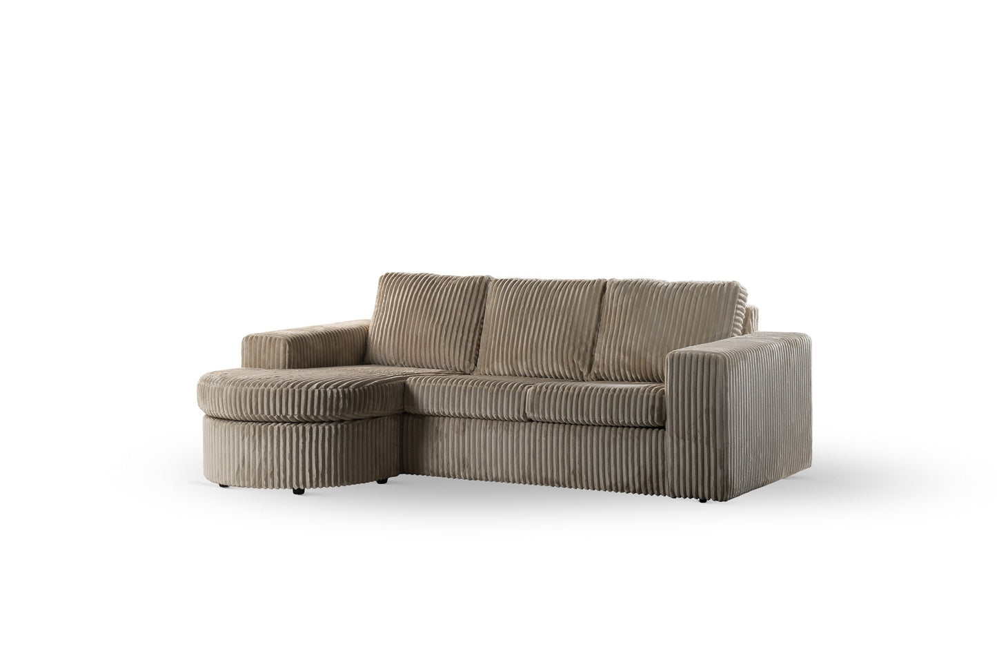 Hoekbank Tillia | Beige Tillia | Longchair L+R