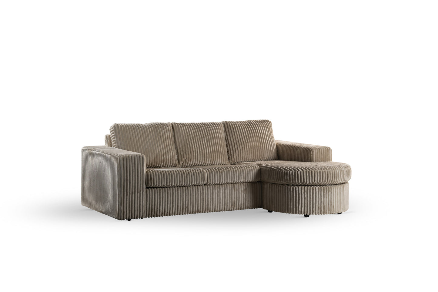 Hoekbank Tillia | Beige Tillia | Longchair L+R
