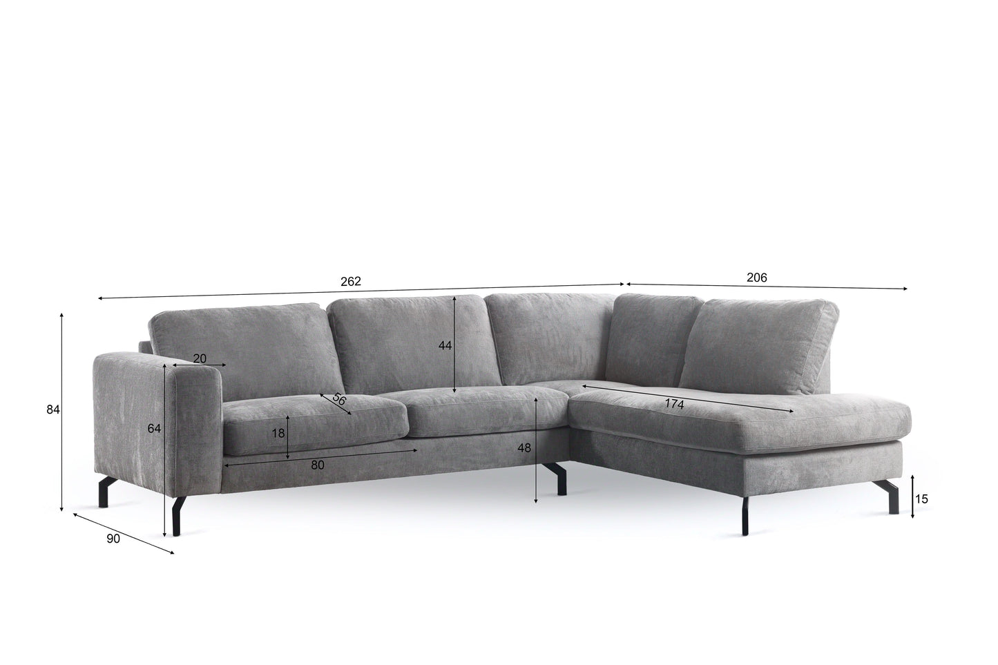 Hoekbank Perfect | Harmony