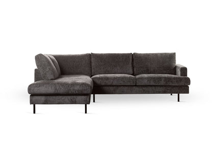 Hoekbank Soof | Antraciet Haga