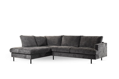 Hoekbank Soof | Antraciet Haga