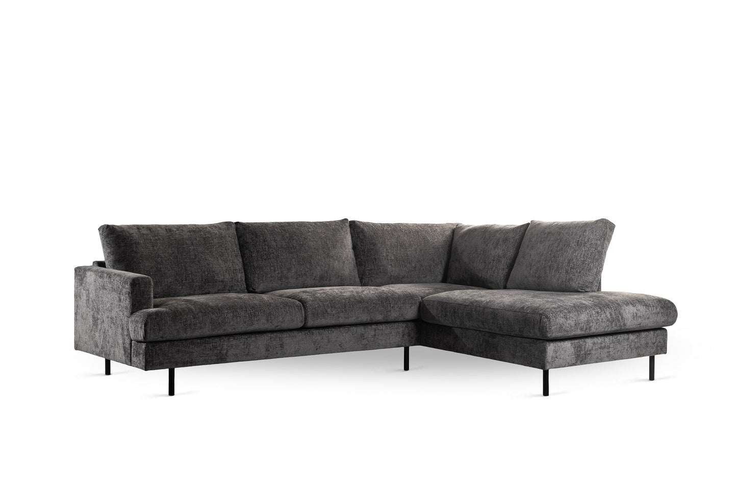 Hoekbank Soof | Antraciet Haga