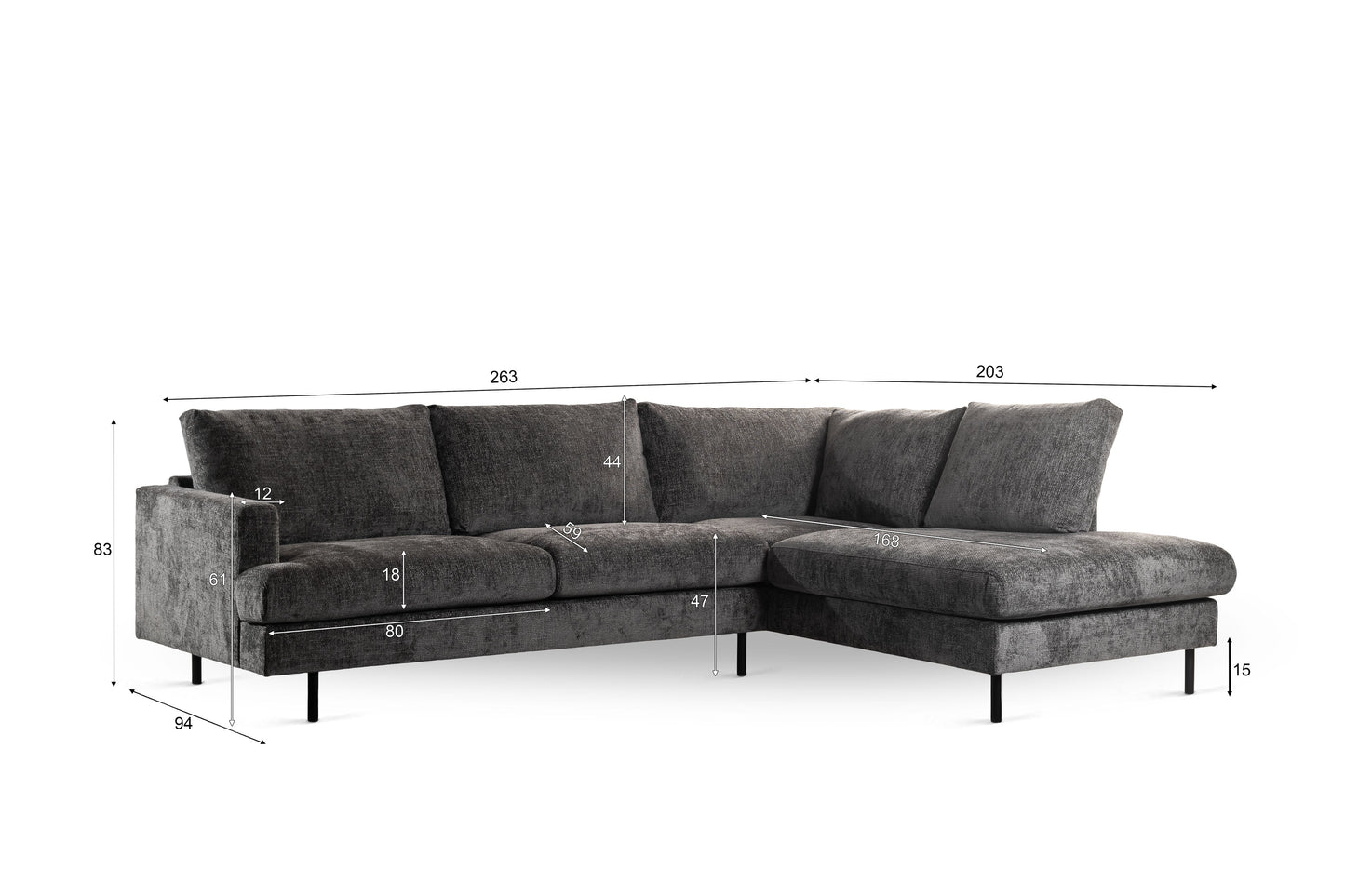 Hoekbank Soof | Haga