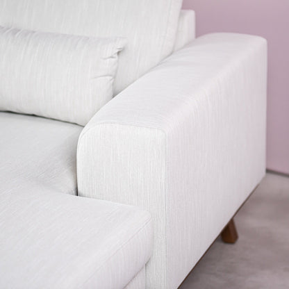 Bank Jenny | Beige Melva | Longchair L+R