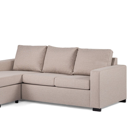 Bank Clinten | Beige Inari | Longchair L+R