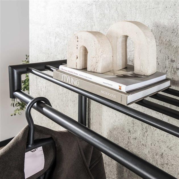 Kapstok Aleks |  Metaal Grijs