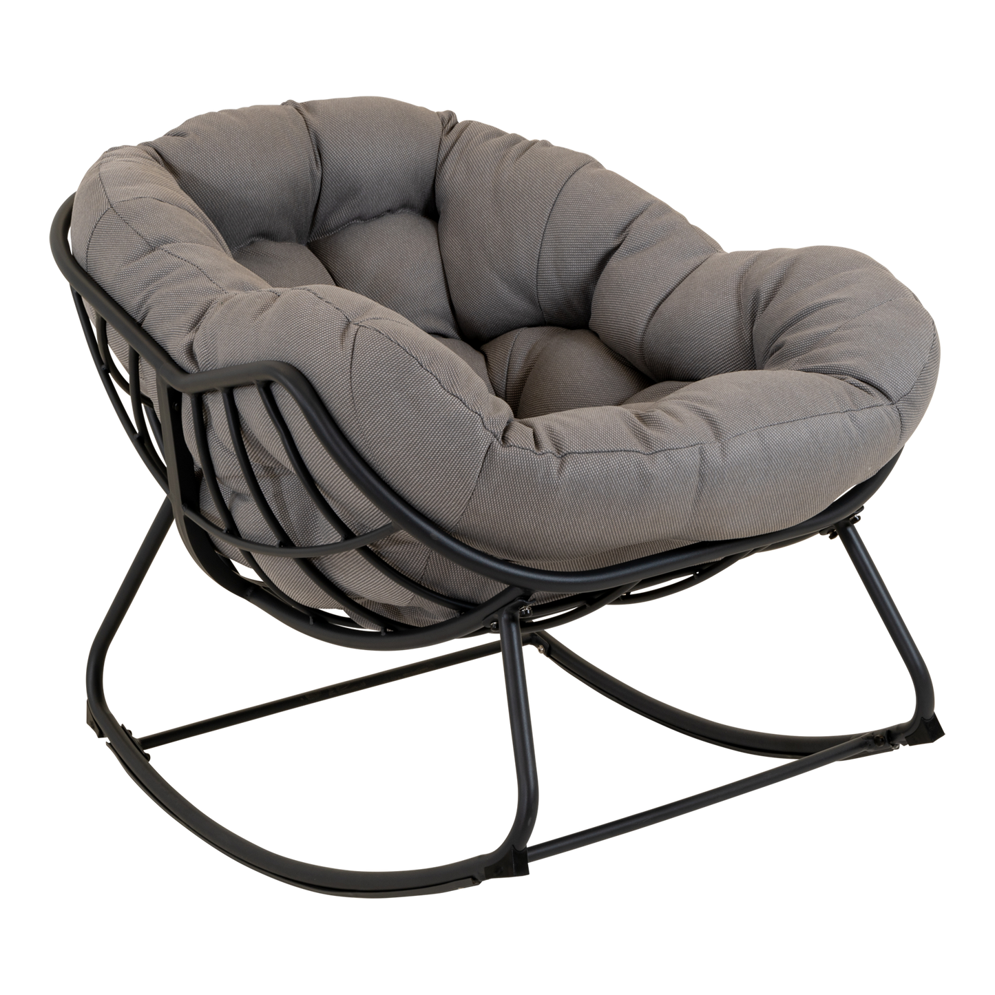 Schommelstoel Cozy | Grijs