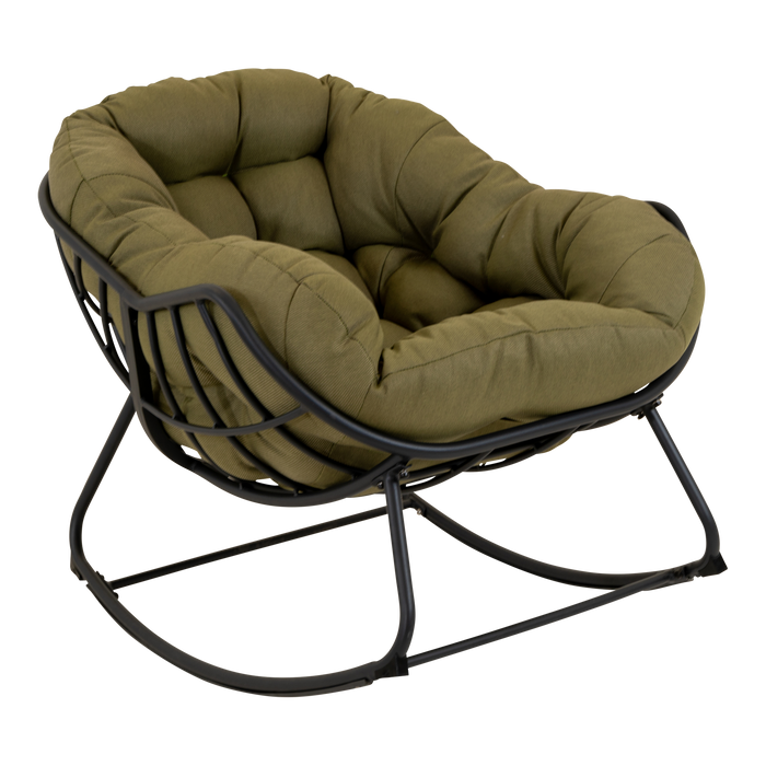 Schommelstoel Cozy | Groen
