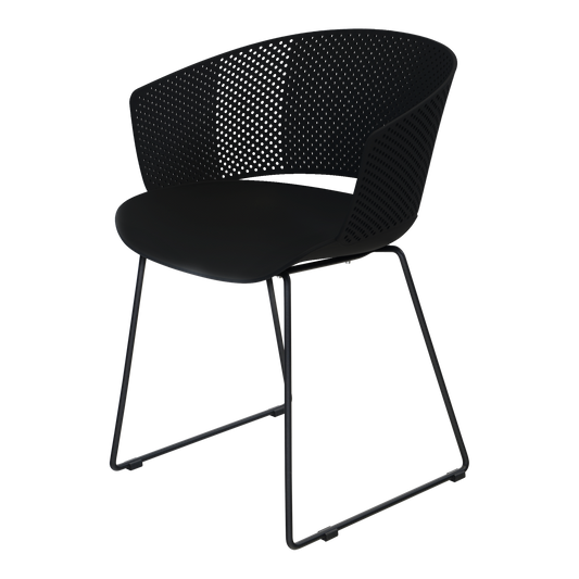 Tuinstoel Orly | Zwart