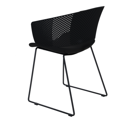 Tuinstoel Orly | Zwart