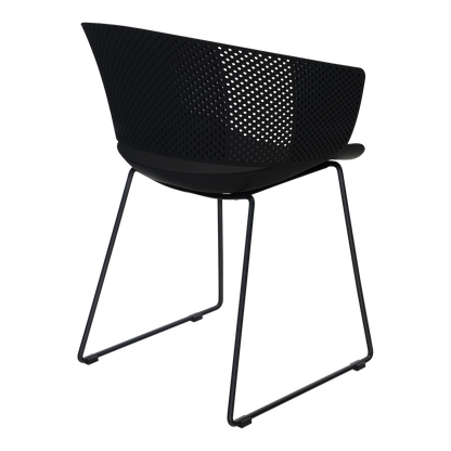 Tuinstoel Orly | Zwart