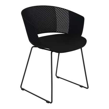 Tuinstoel Orly | Zwart